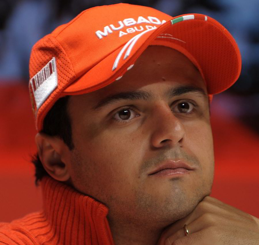 Ferrari driver Felipe Massa in 2008