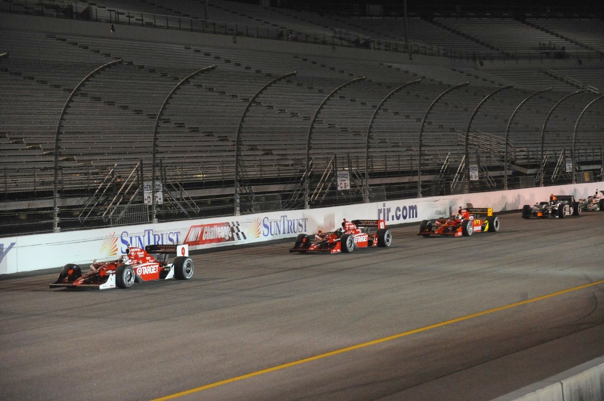 2009 IndyCar race at Richmond - note the empty grandstands.  IndyCar has a 100% failure rate at ISC/NASCAR owned tracks. What will make Richmond different this time around?