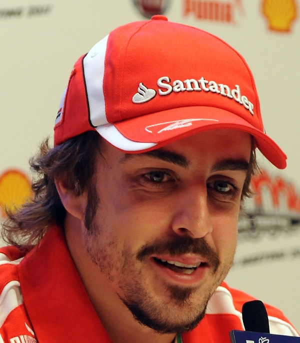 Alonso at Ferrari in 2012