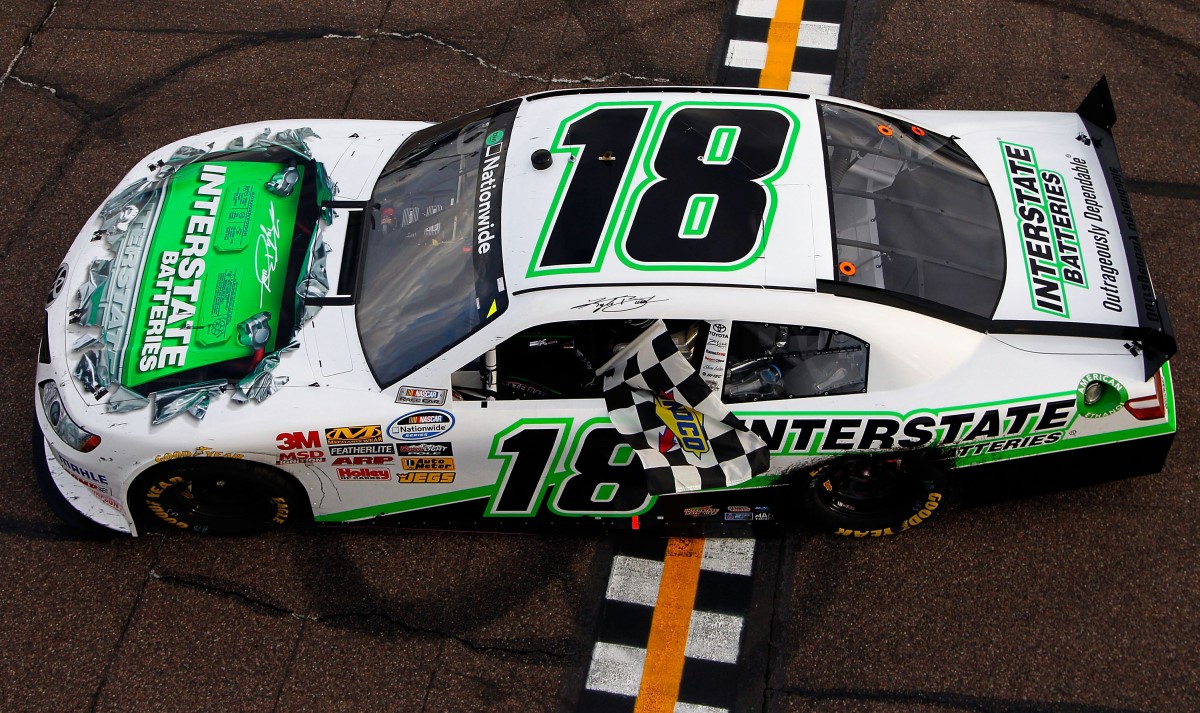 Busch Goes Wire To Wire For Victory At Phoenix
