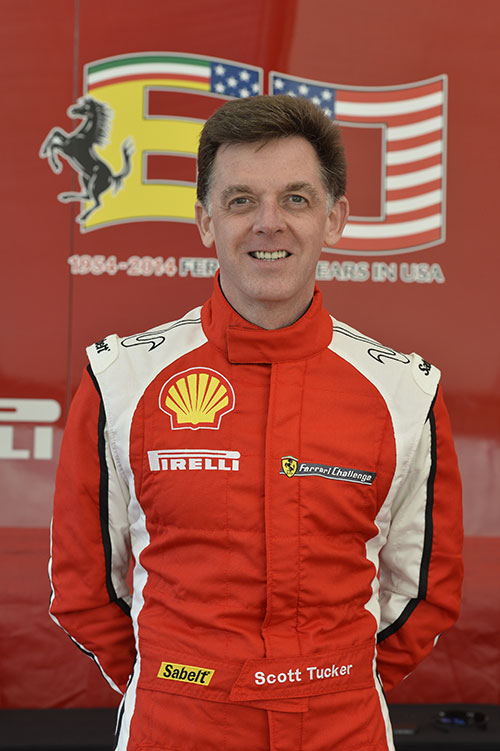 Scott Tucker drove a Ferrari in 2014