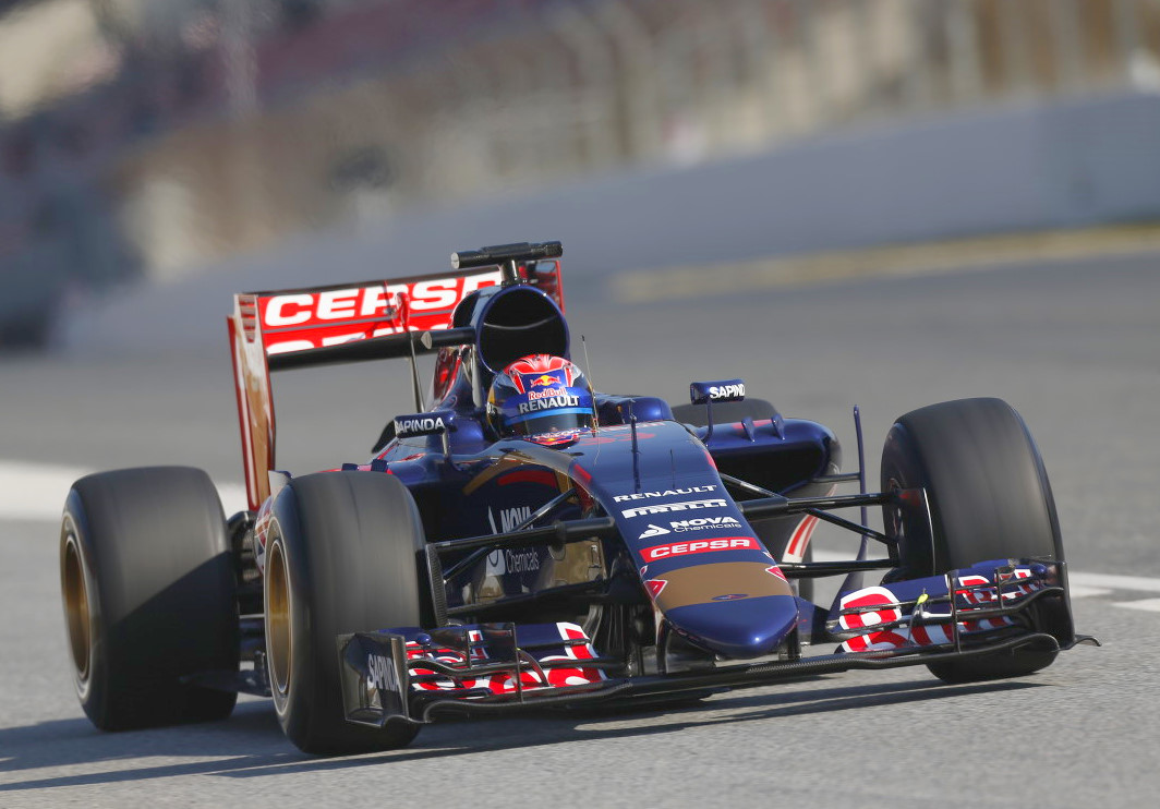 The Renault engines appear to be running better in the Toro Rossos. Is that because they might buy the team?