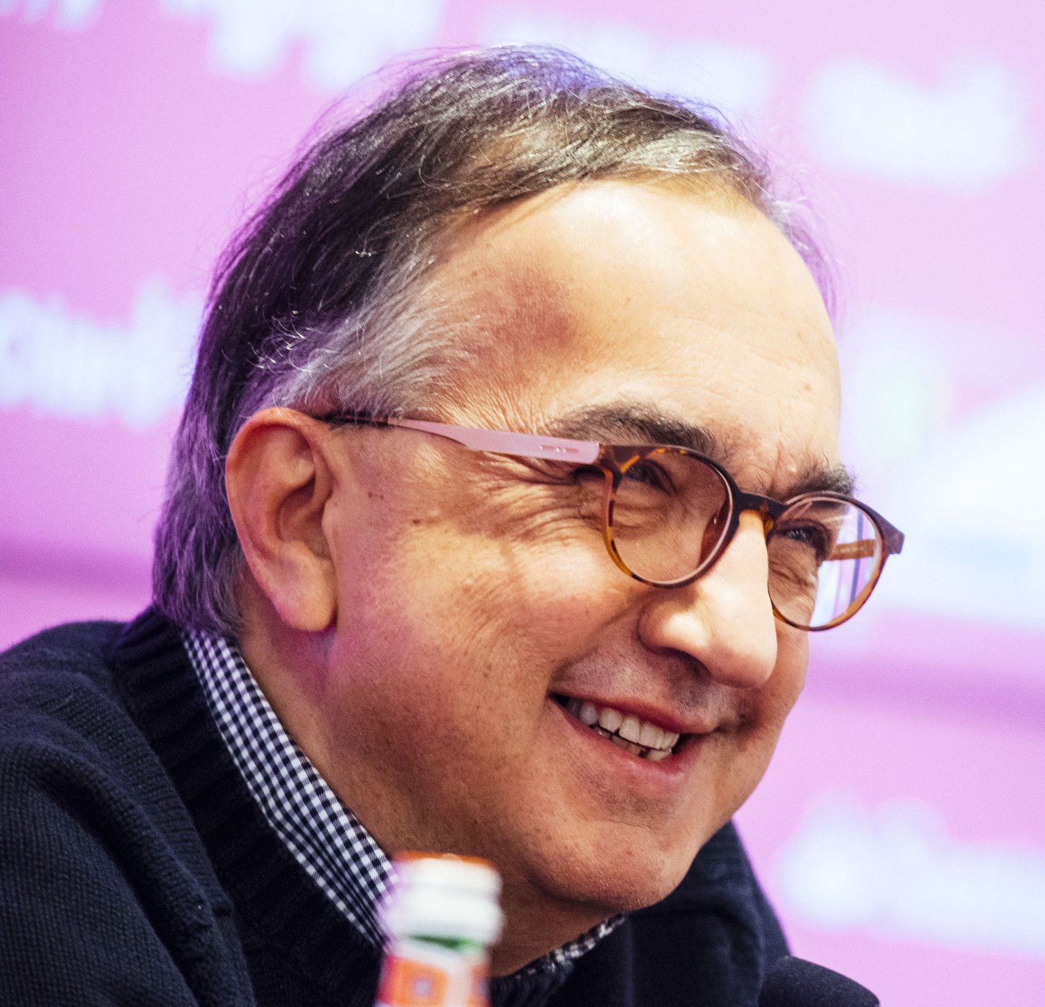 Sergio Marchionne laughs at notion