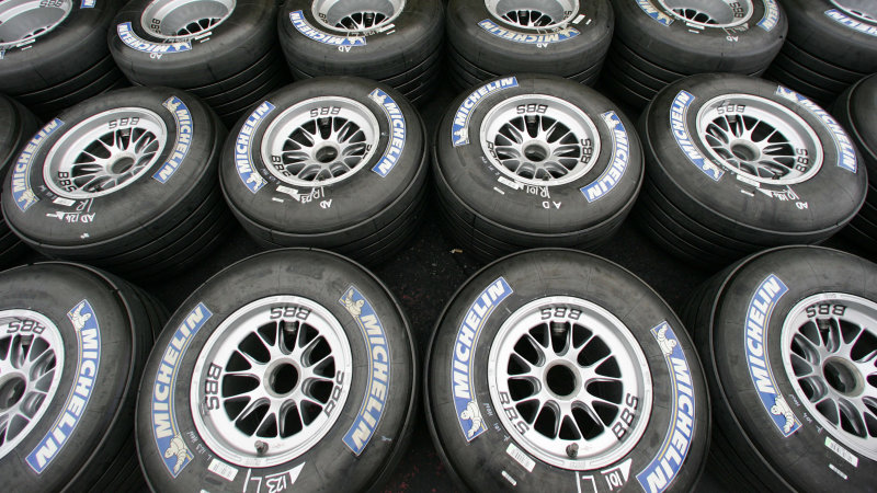 Michelin race tires