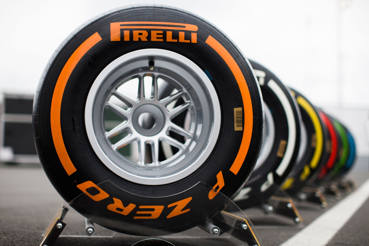 Pirelli F1 tires