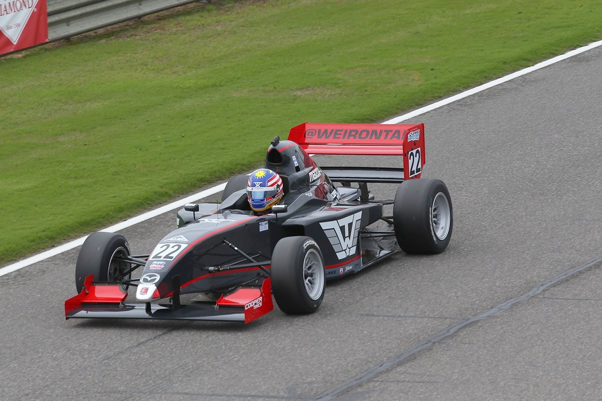 Weiron Tan captured 4 victories last season in Pro Mazda driving for Andretti Autosport 