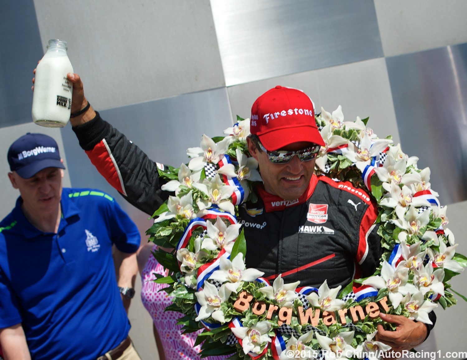 2015 Indy 500 winner Juan Montoya