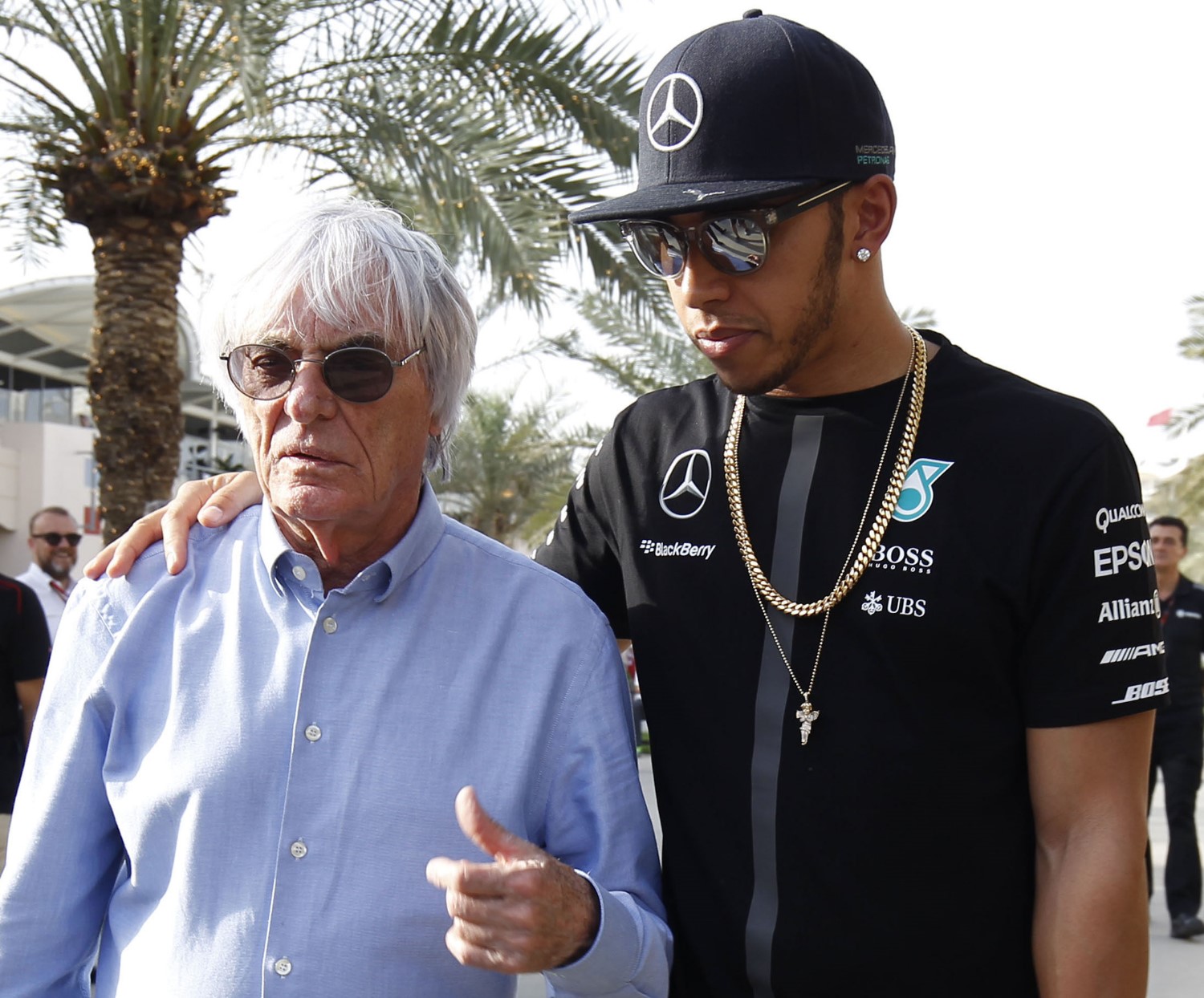 Ecclestone (L) says ridiculous Musical Chairs qualifying may continue
