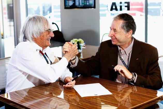 Ecclestone and Todt agree to keep F1 in the news with controversy