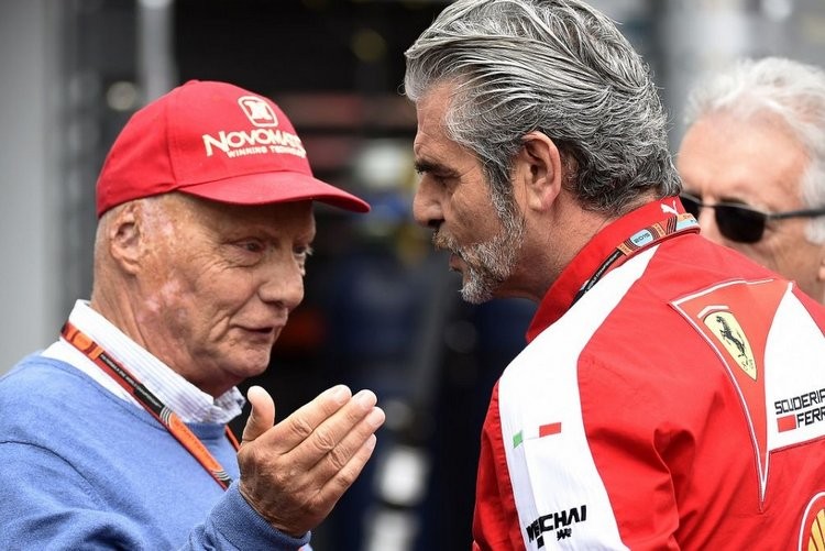 Niki to Maurizio: Tells your guys to stop eating spaghetti and make your car faster
