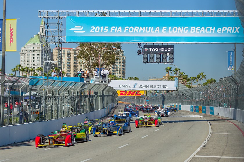 Formula E returns to the streets of Long Beach April 2nd. 