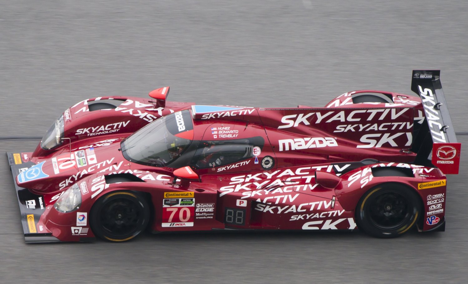 Mazda returns with the same driver lineup