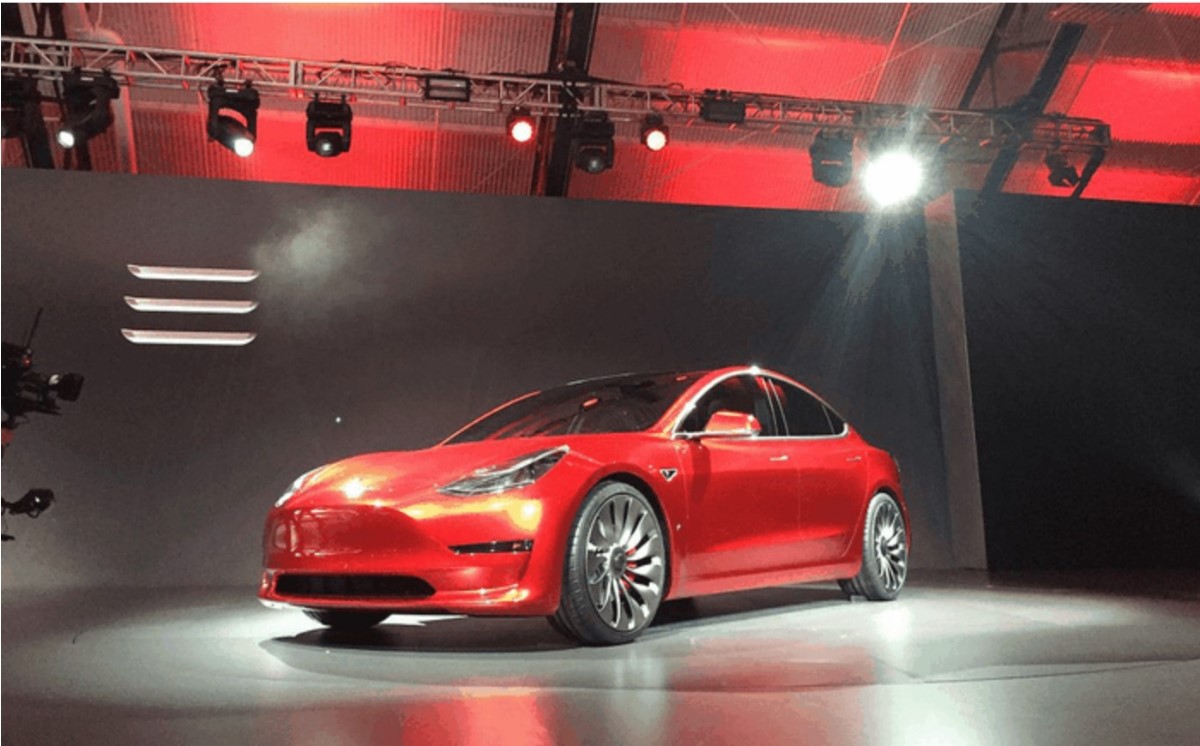 The Model 3 will have a range of 215-miles on a charge