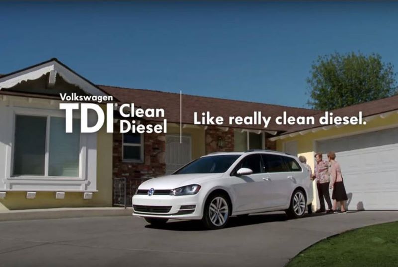 VW called it 'really clean diesel' - too funny