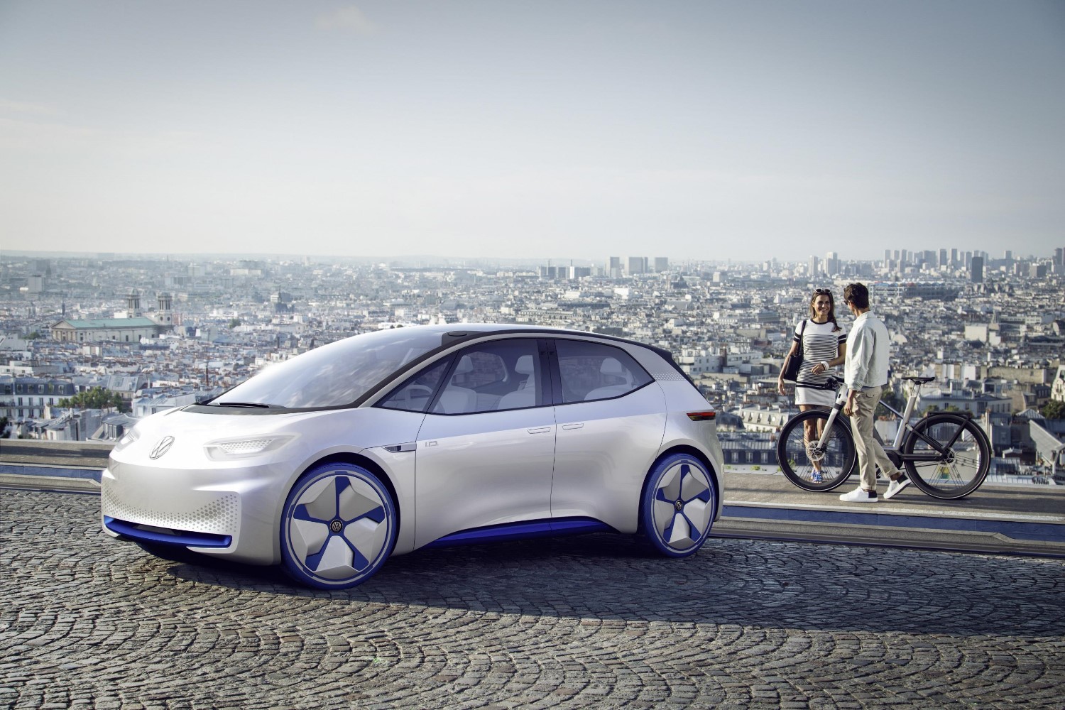 VW's I.D. concept car is all electric zero emissions