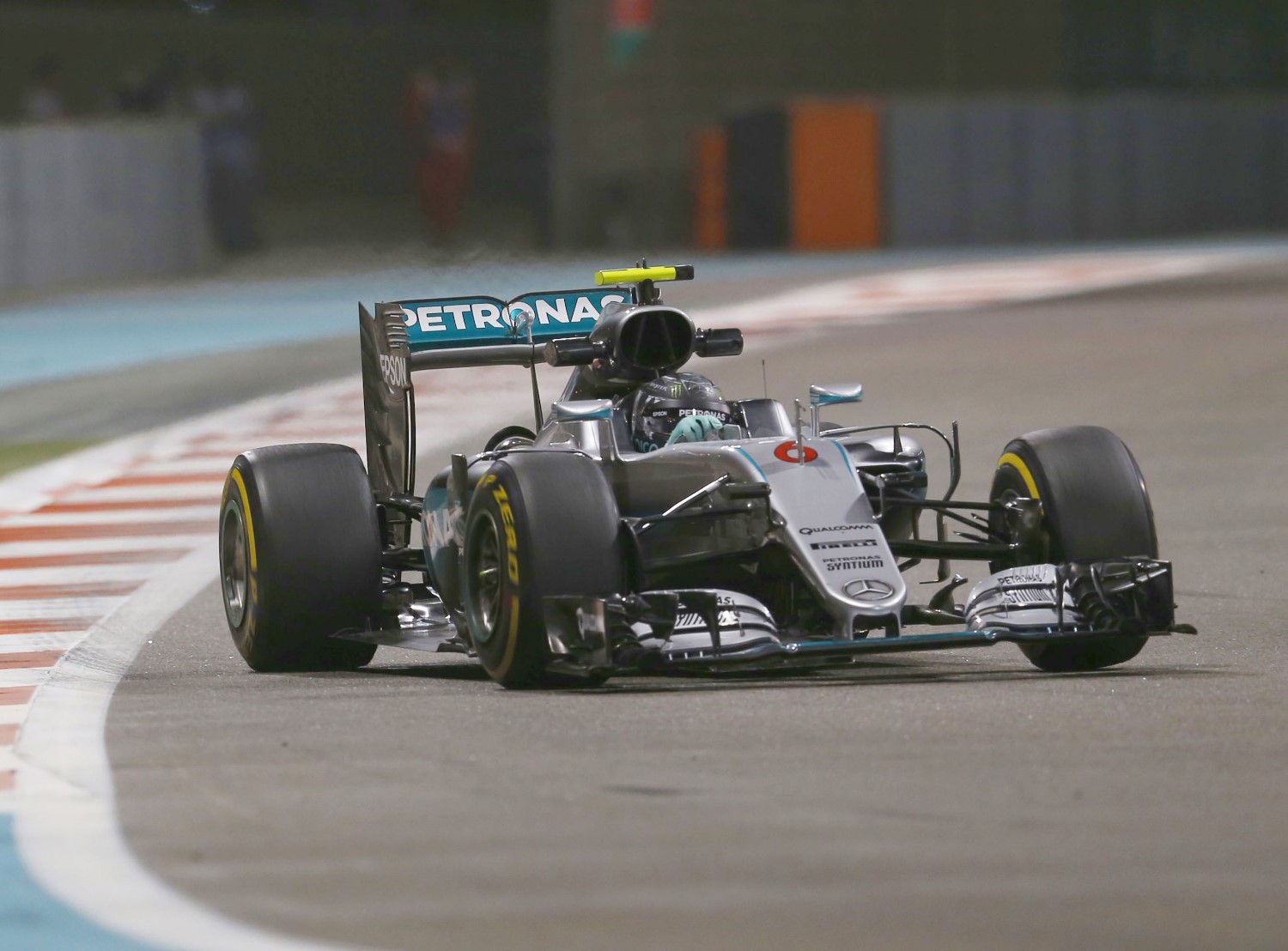 Rosberg could not touch Hamilton's time. No one could touch the Mercedes cars.