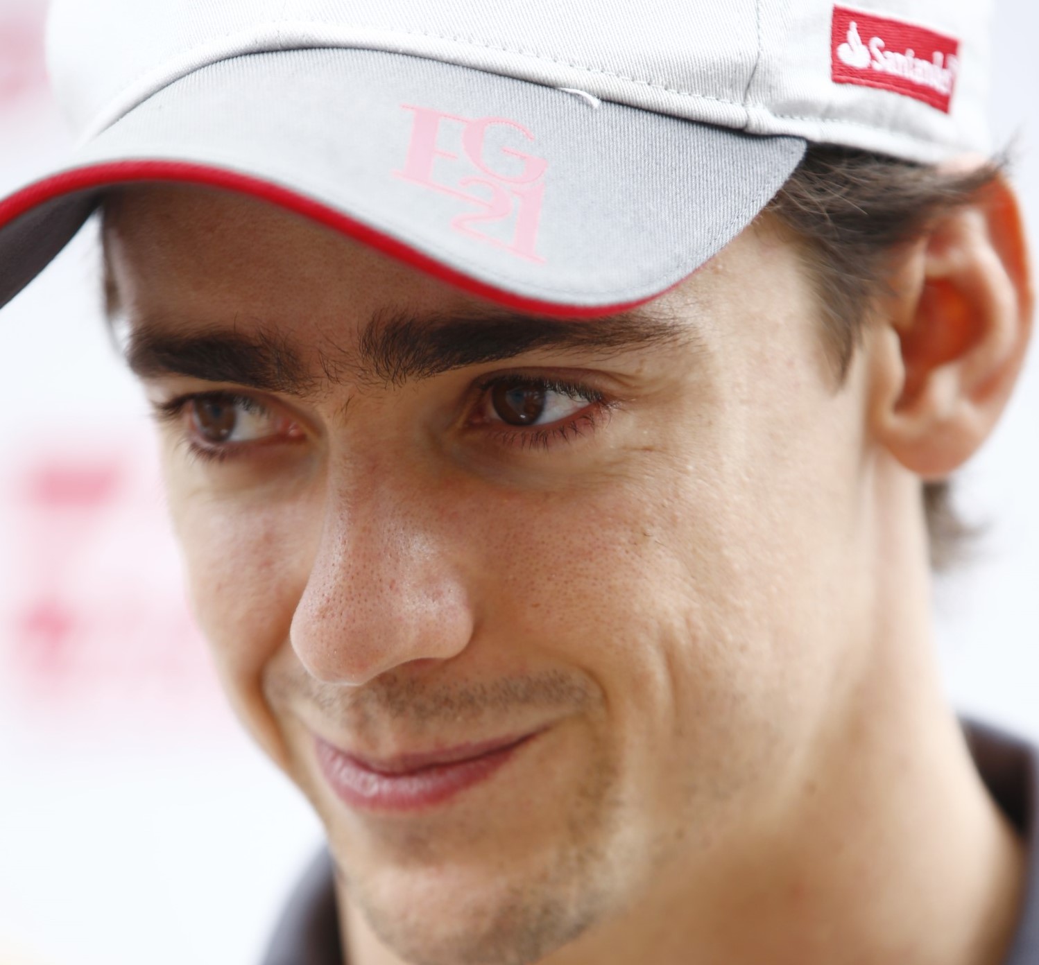 Anti-American Haas team driver Esteban Gutierrez from Mexico. Trump is right - all of our jobs are being shipped to Mexico and overseas. Even the American Haas team hires foreign drivers
