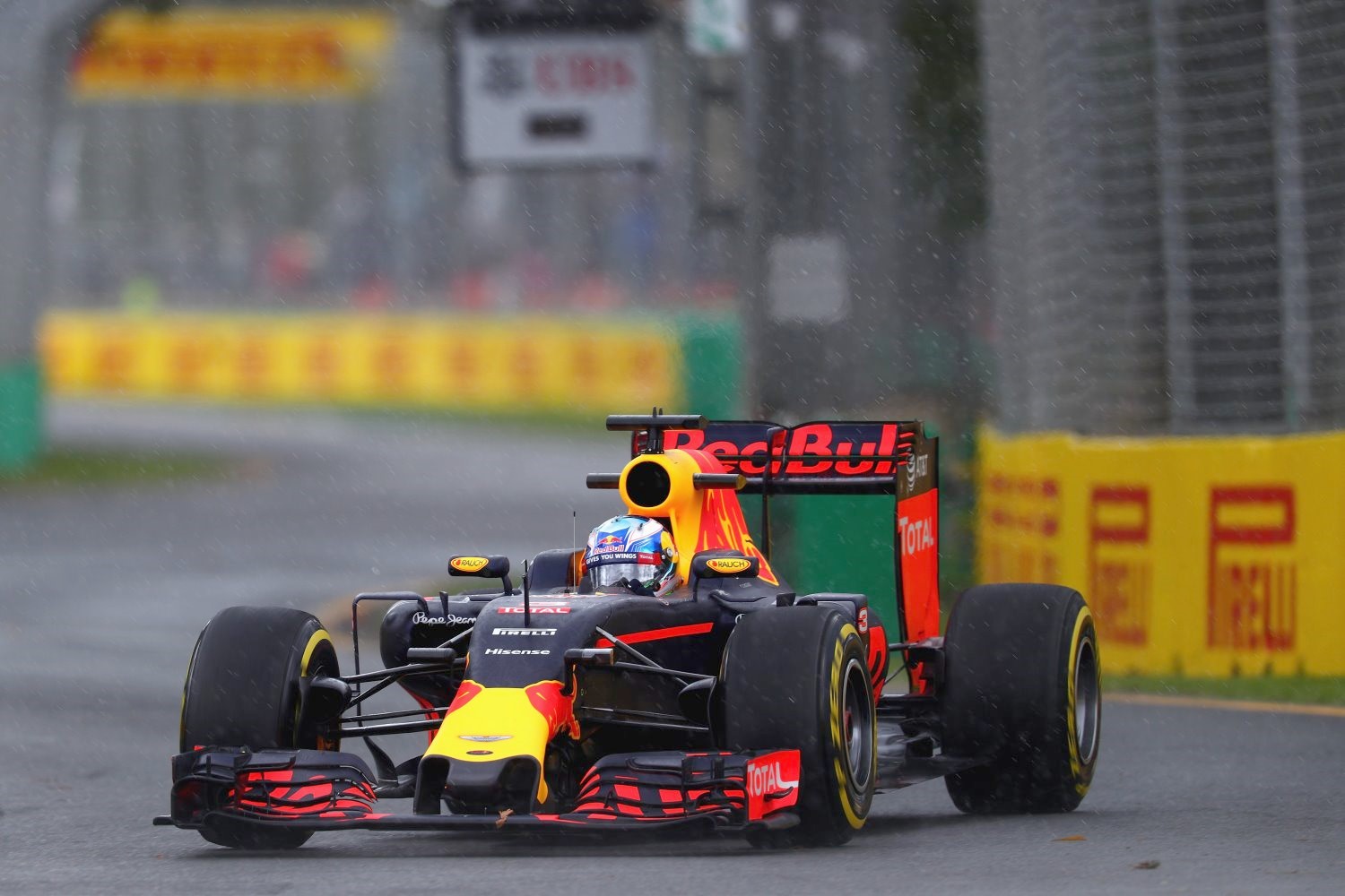 Daniel Ricciardo brought the Red Bull home 4th