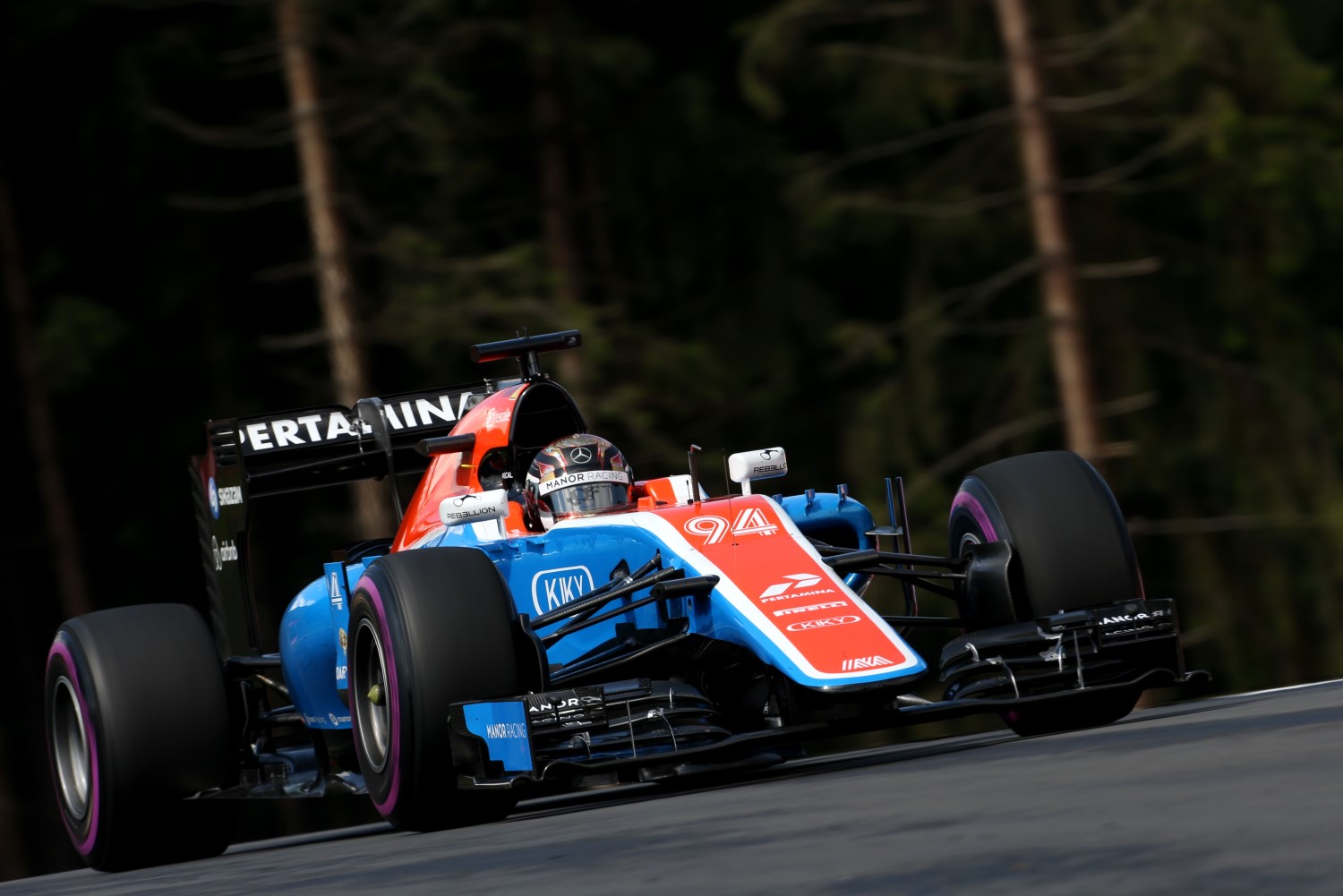 Pascal Wehrlein in the Manor in Austria