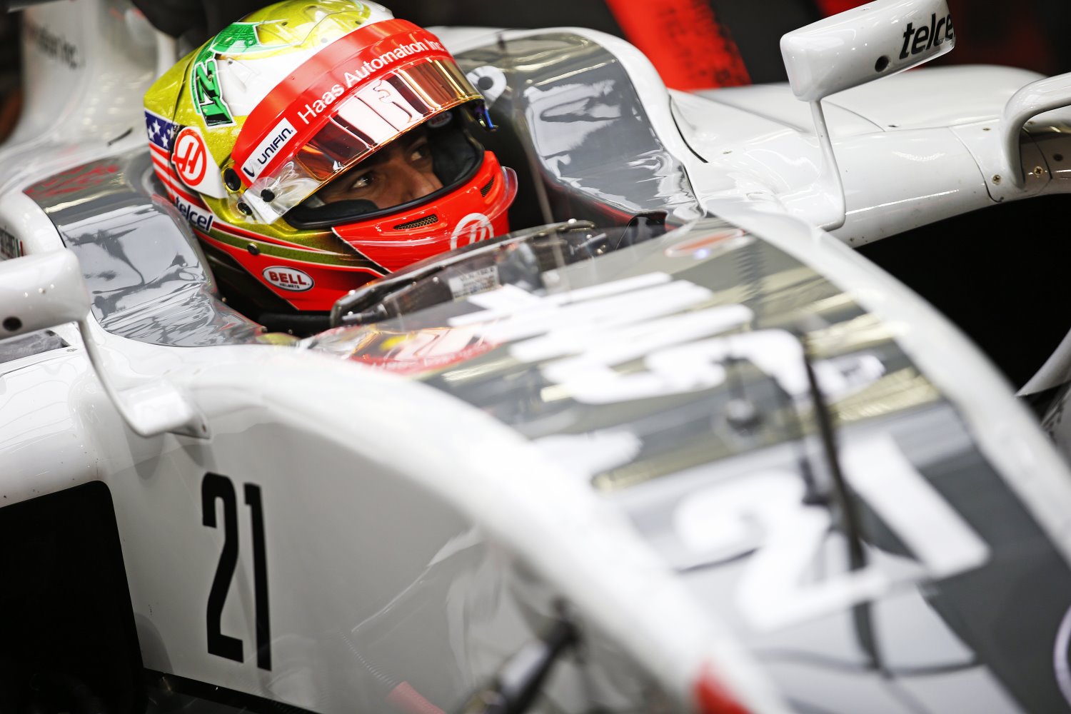 Haas F1 driver Esteban Gutierez