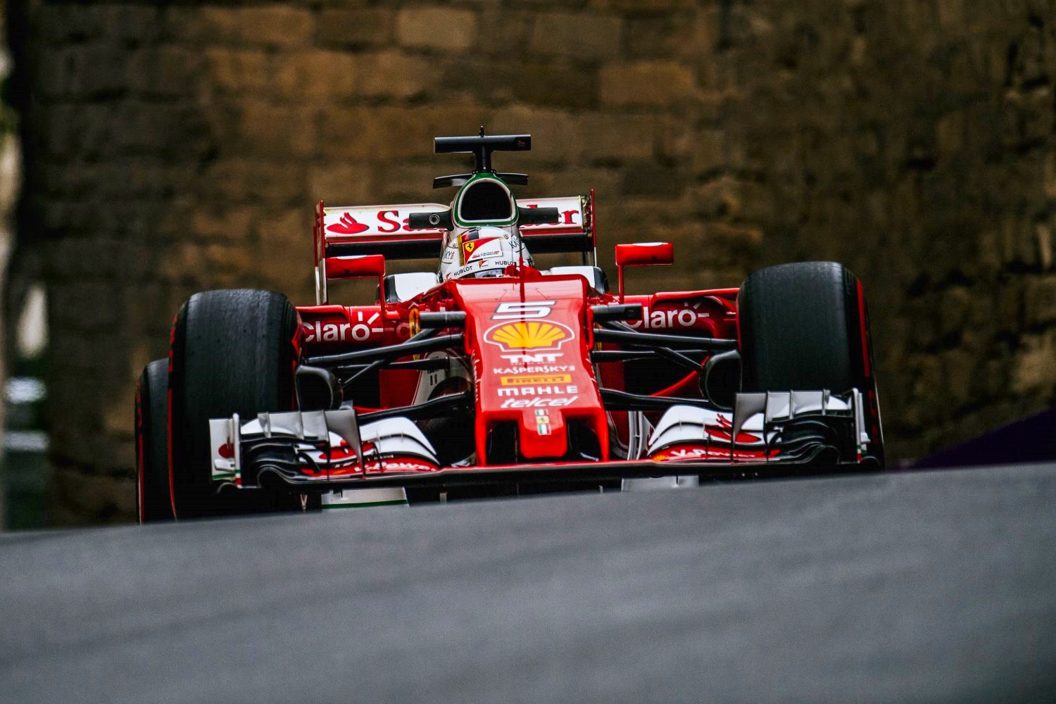 Vettel says Ferrari recovered to finish 2nd but he knows his car is miles behind the Mercedes