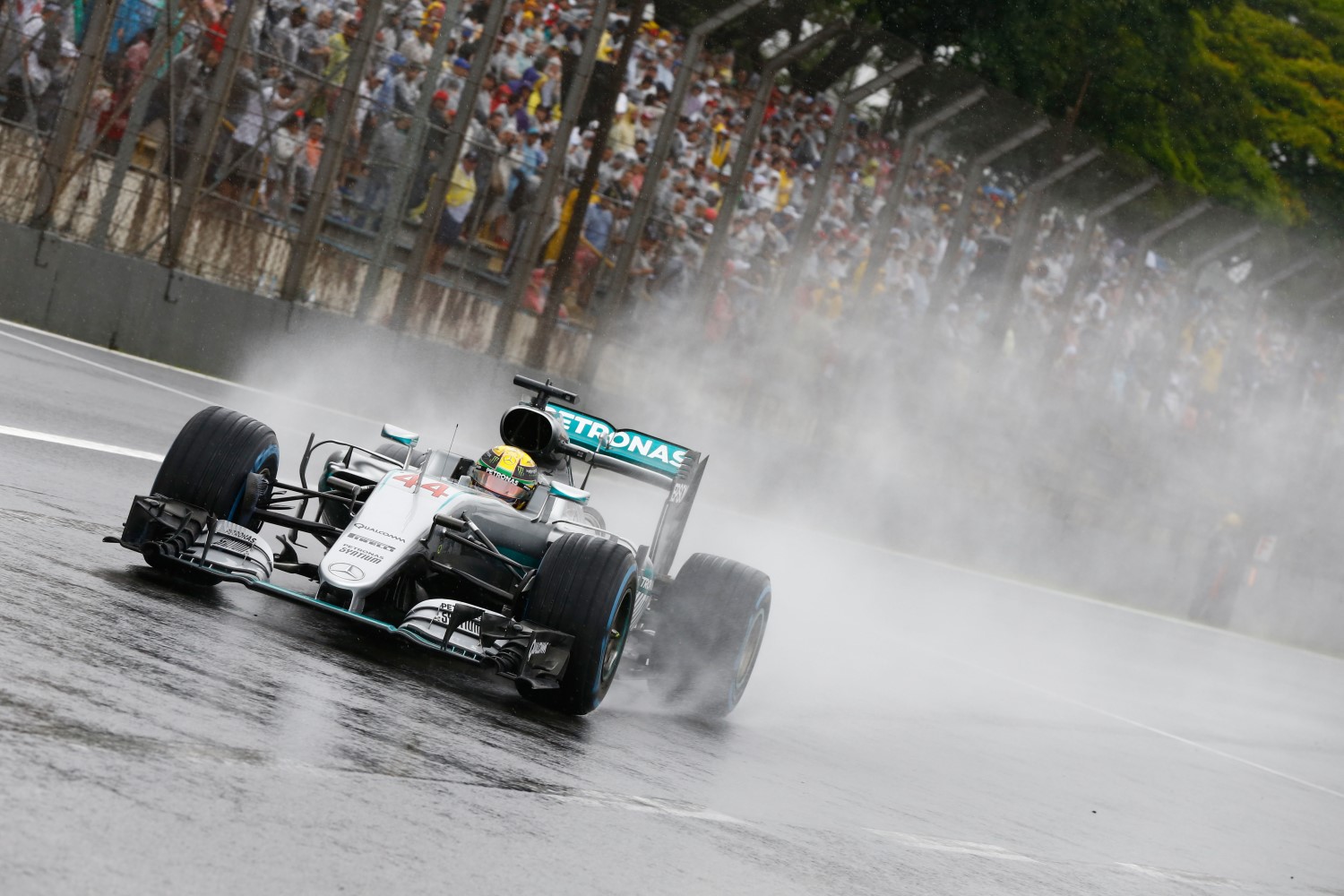 It will be a very wet Brazilian GP weekend