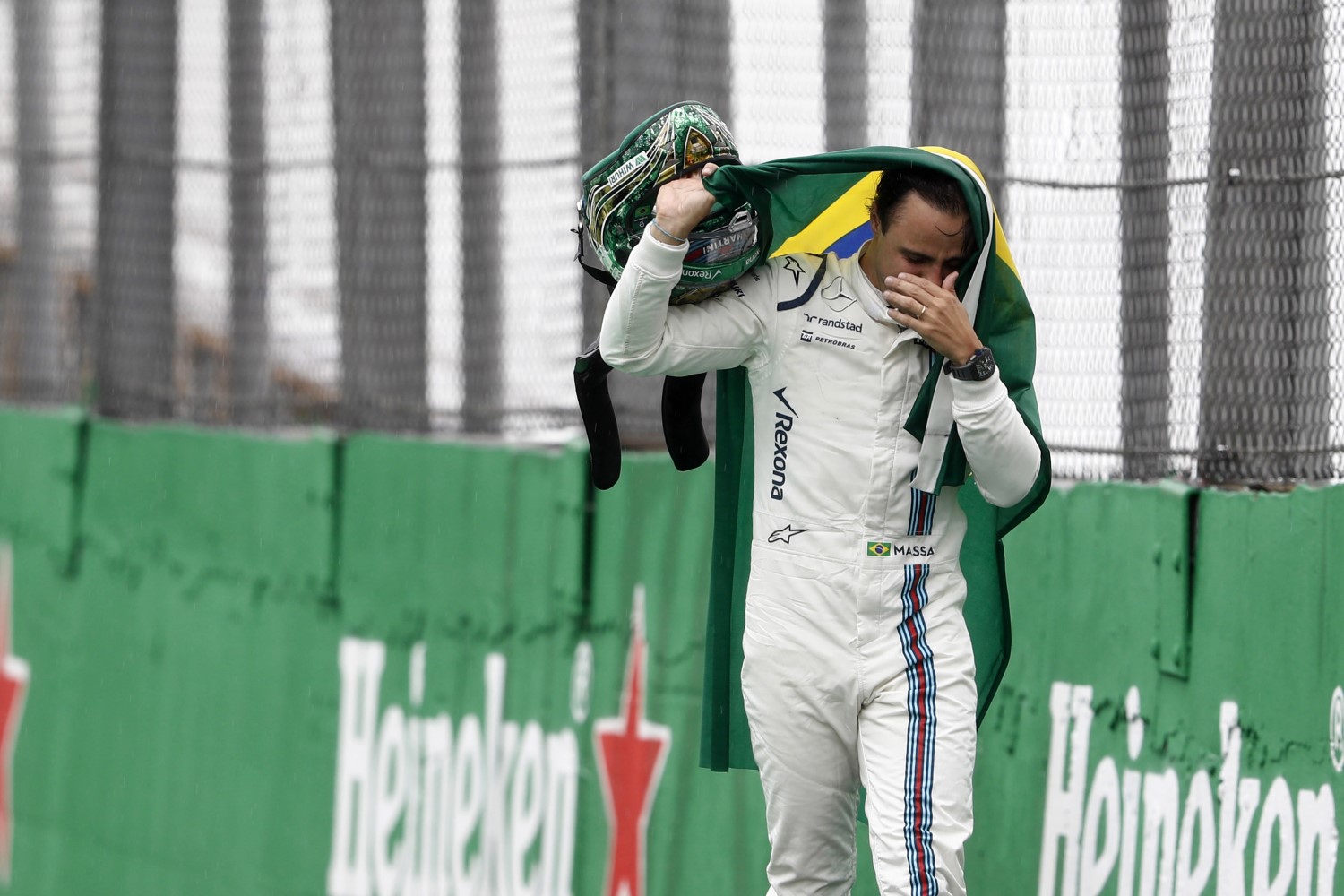 Massa cried when he retired, now he is back