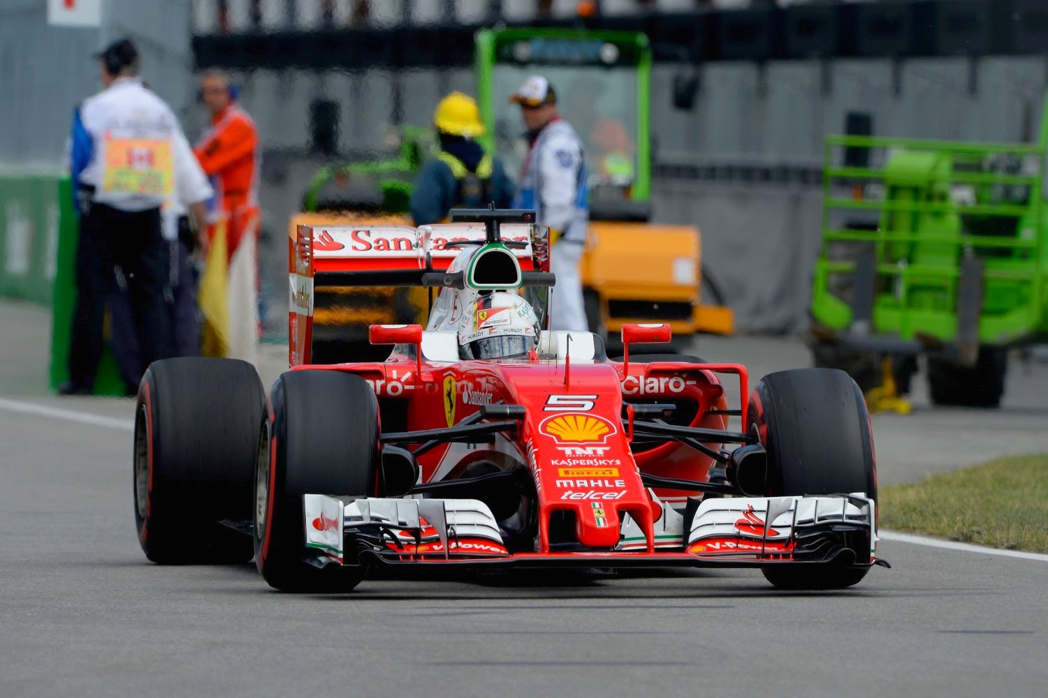 Vettel - close but not enough