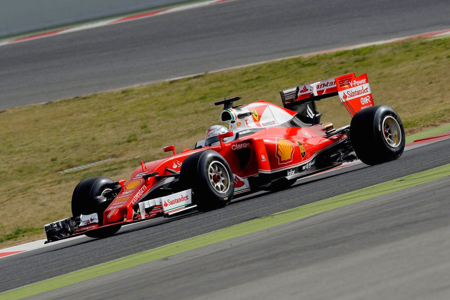 Vettel making headlines now while Mercedes sandbags