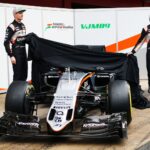 Hulkenberg and Perez unveil new car
