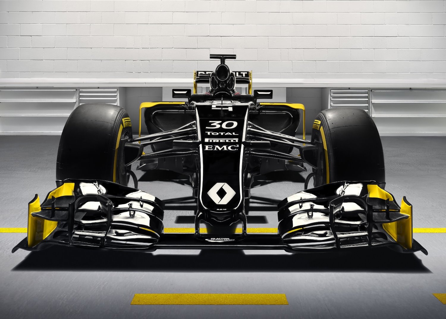 Really just Renault's test car was shown at the launch