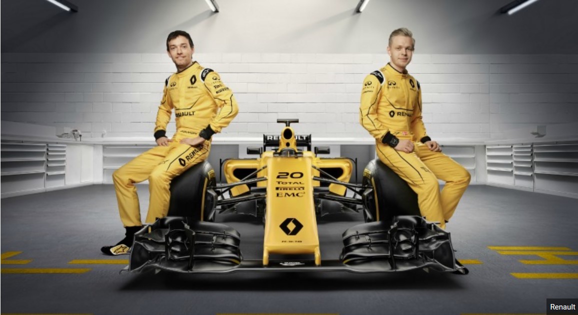 Renault yellow