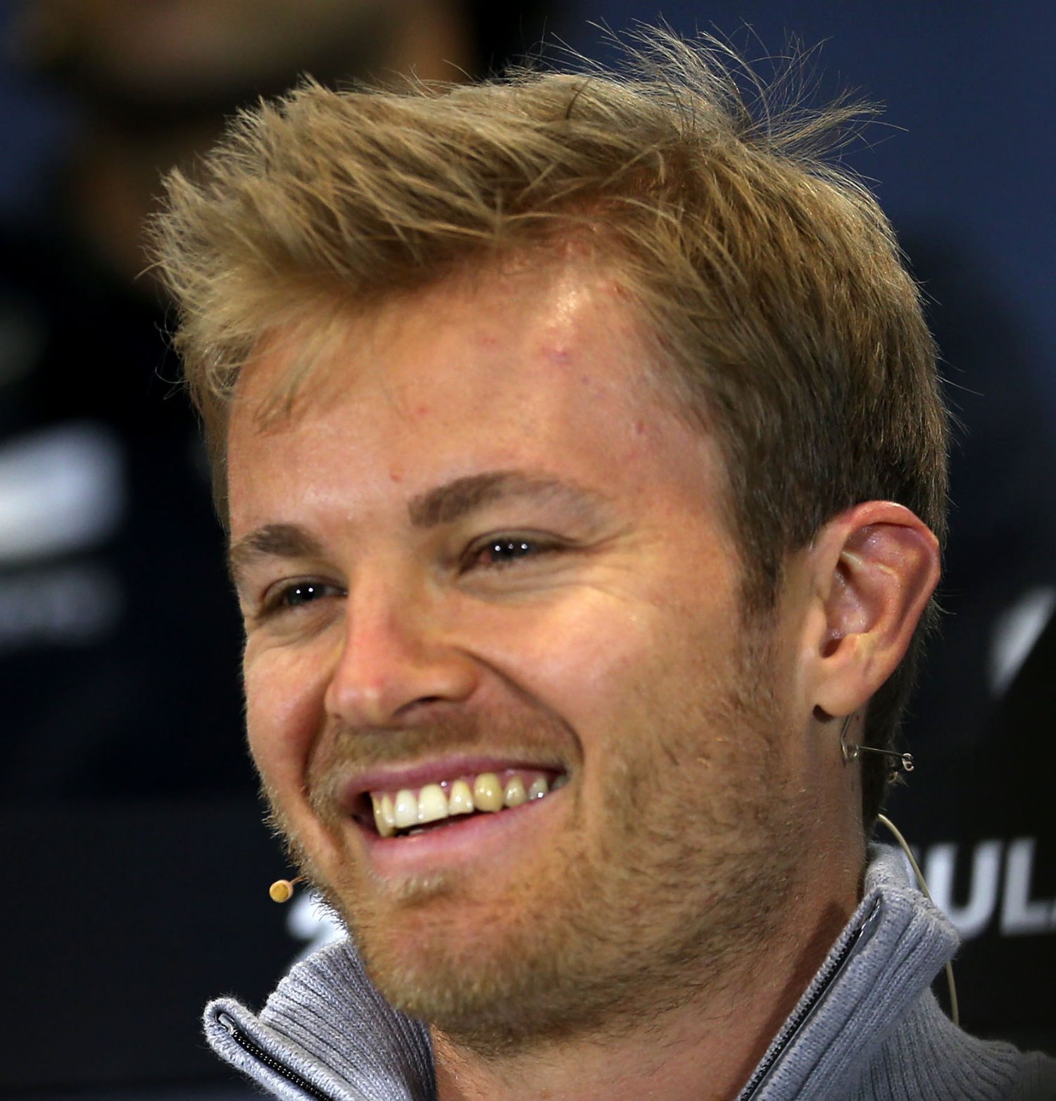 A happy Nico Rosberg