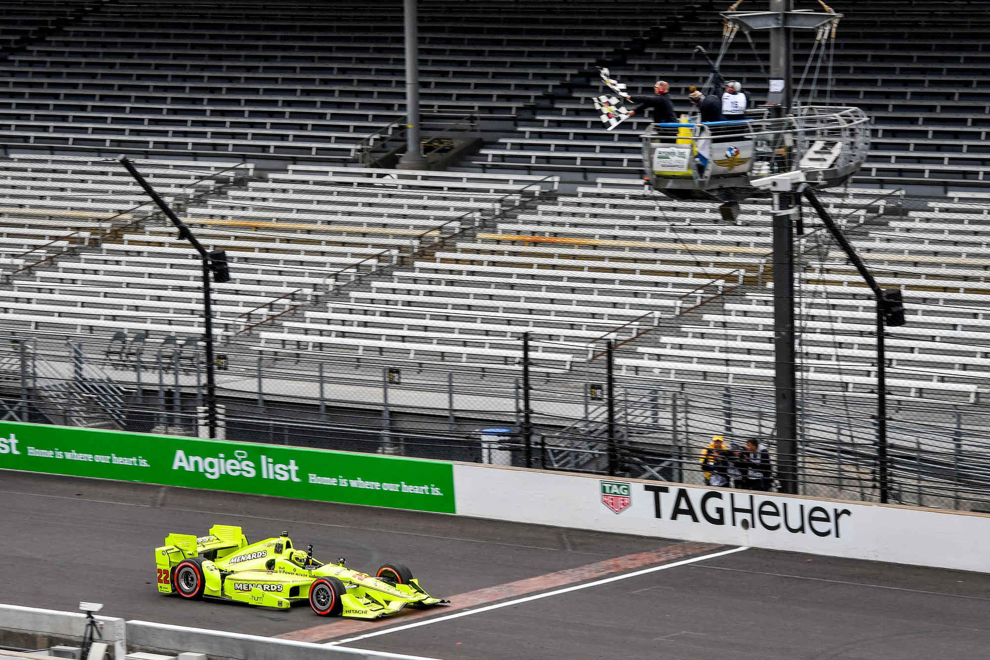 Pagenaud wins again. Too bad there was hardly anyone there to see it