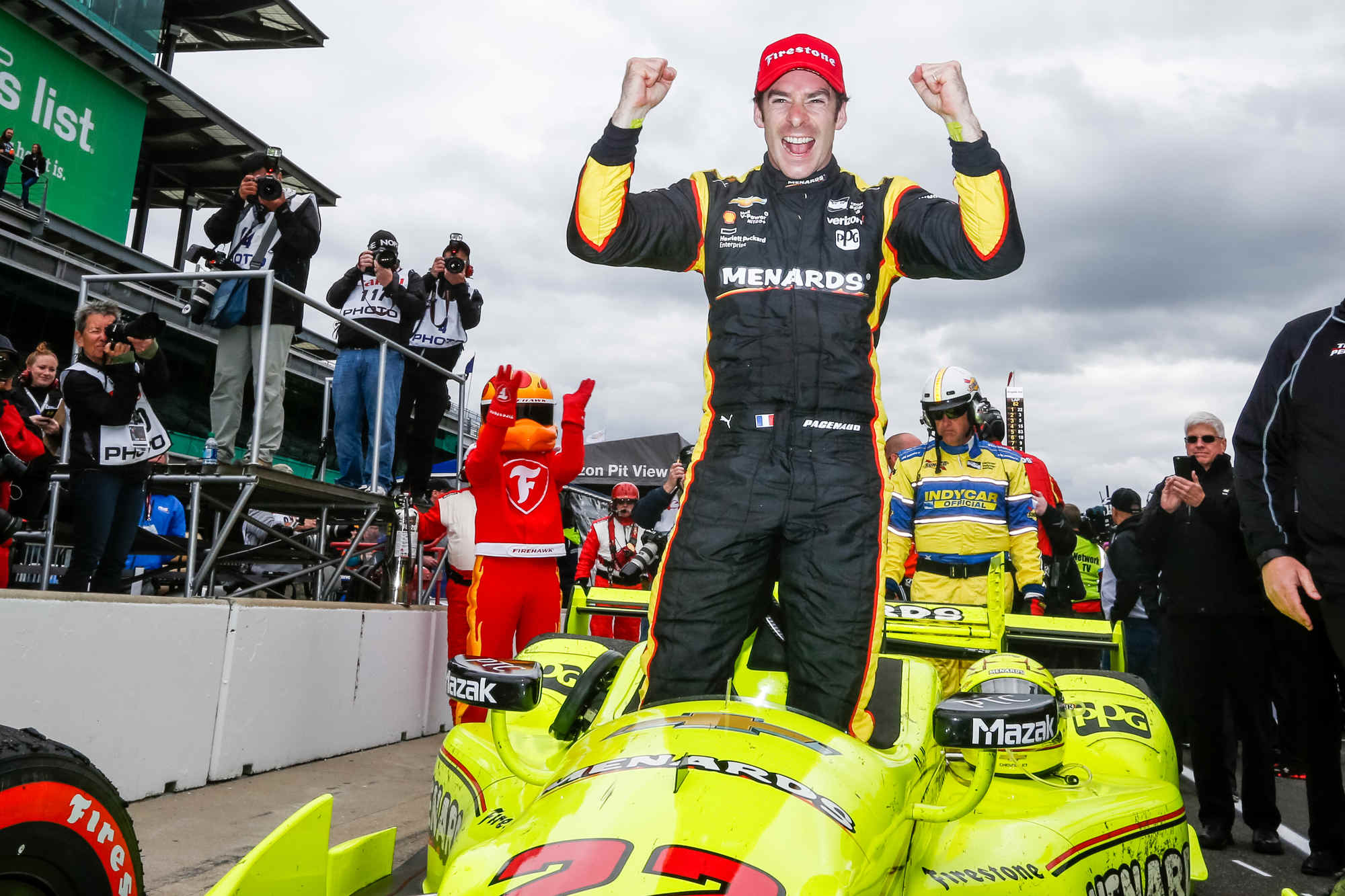 Will foreign born driver Simon Pagenaud win the Indy 500 too