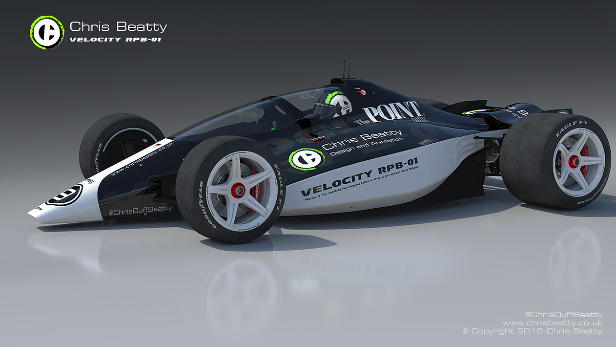 This Chris Beatty design is what the 2021 IndyCar could be. One can only hope.