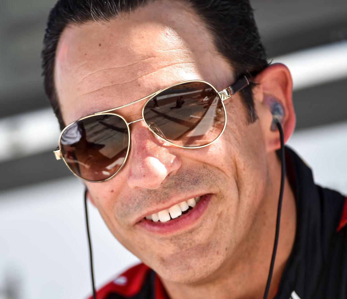 Castroneves happy with his time