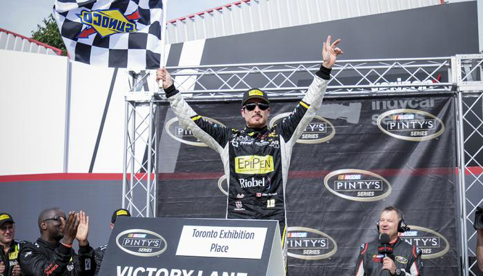 Tagliani Wins NASCAR Race in Toronto
