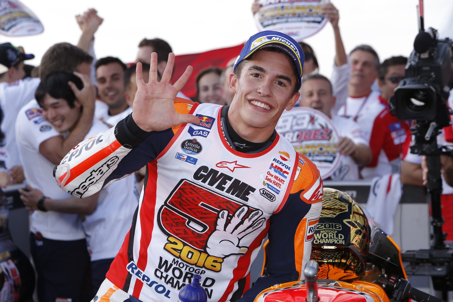 Five titles for Marquez and he is just 23