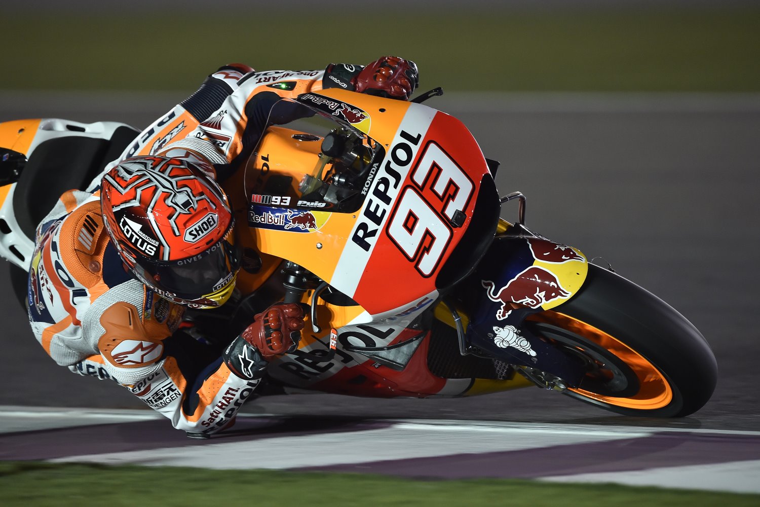 Marquez did all he could to finish 3rd
