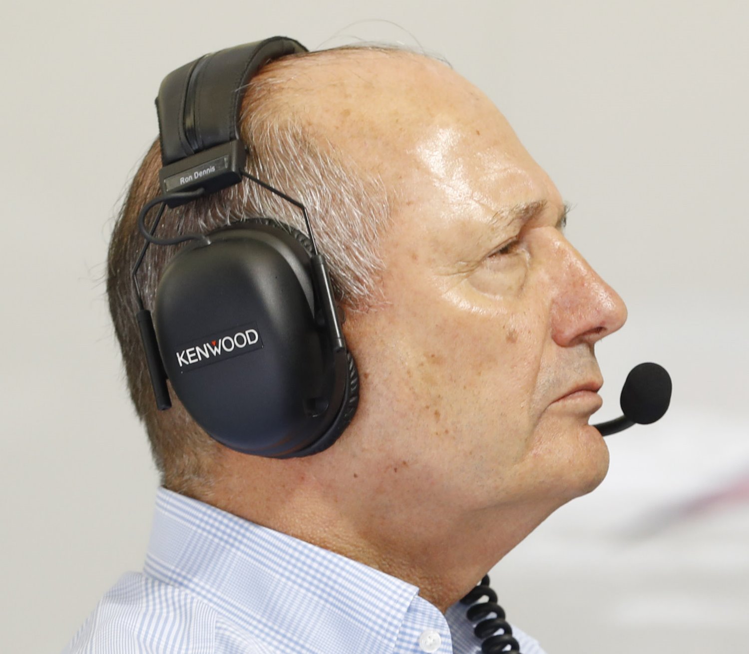 Ron Dennis - we hear his plot of land has a pasture. He's been put to pasture.