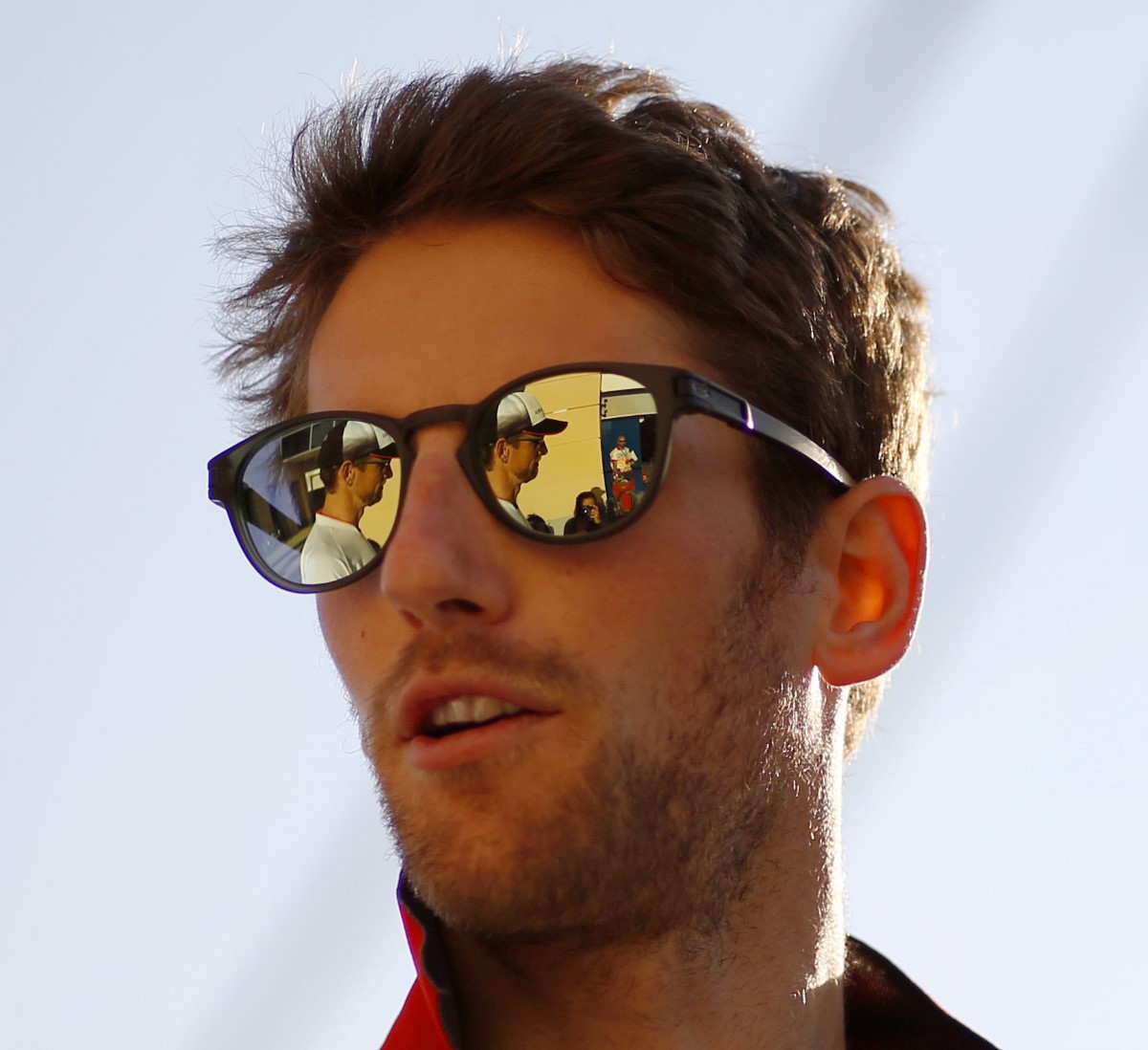 Why would Grosjean want to run an HScott Motorsports team car and look like a wanker?