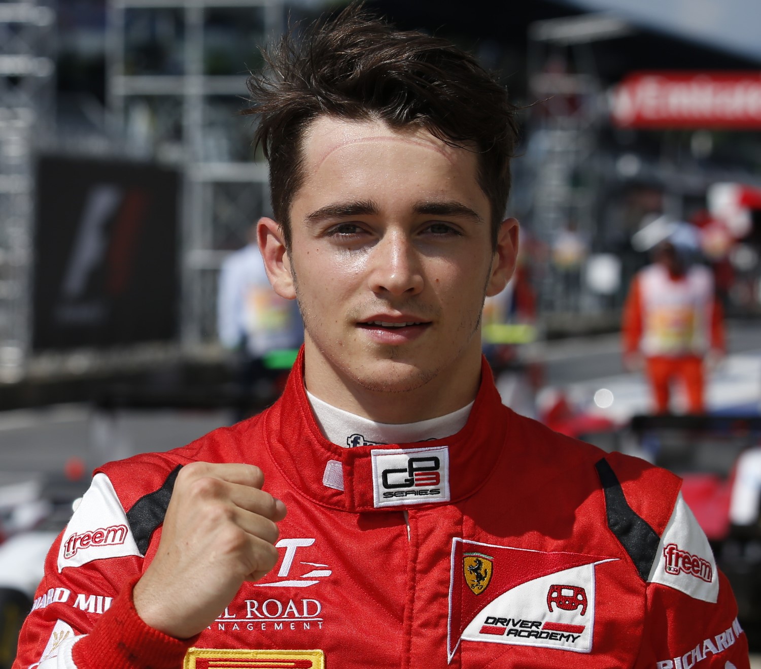 Charles Leclerc - his check must not have been big enough