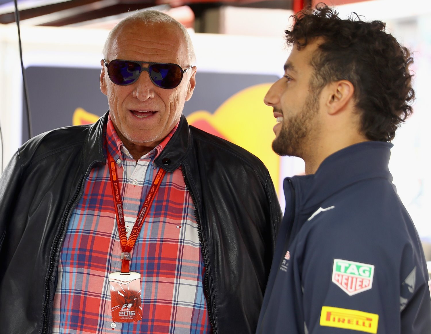 Dietrich Mateschitz and Ricciardo