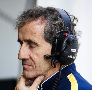 Alain Prost stuck foot in mouth and had to apologize