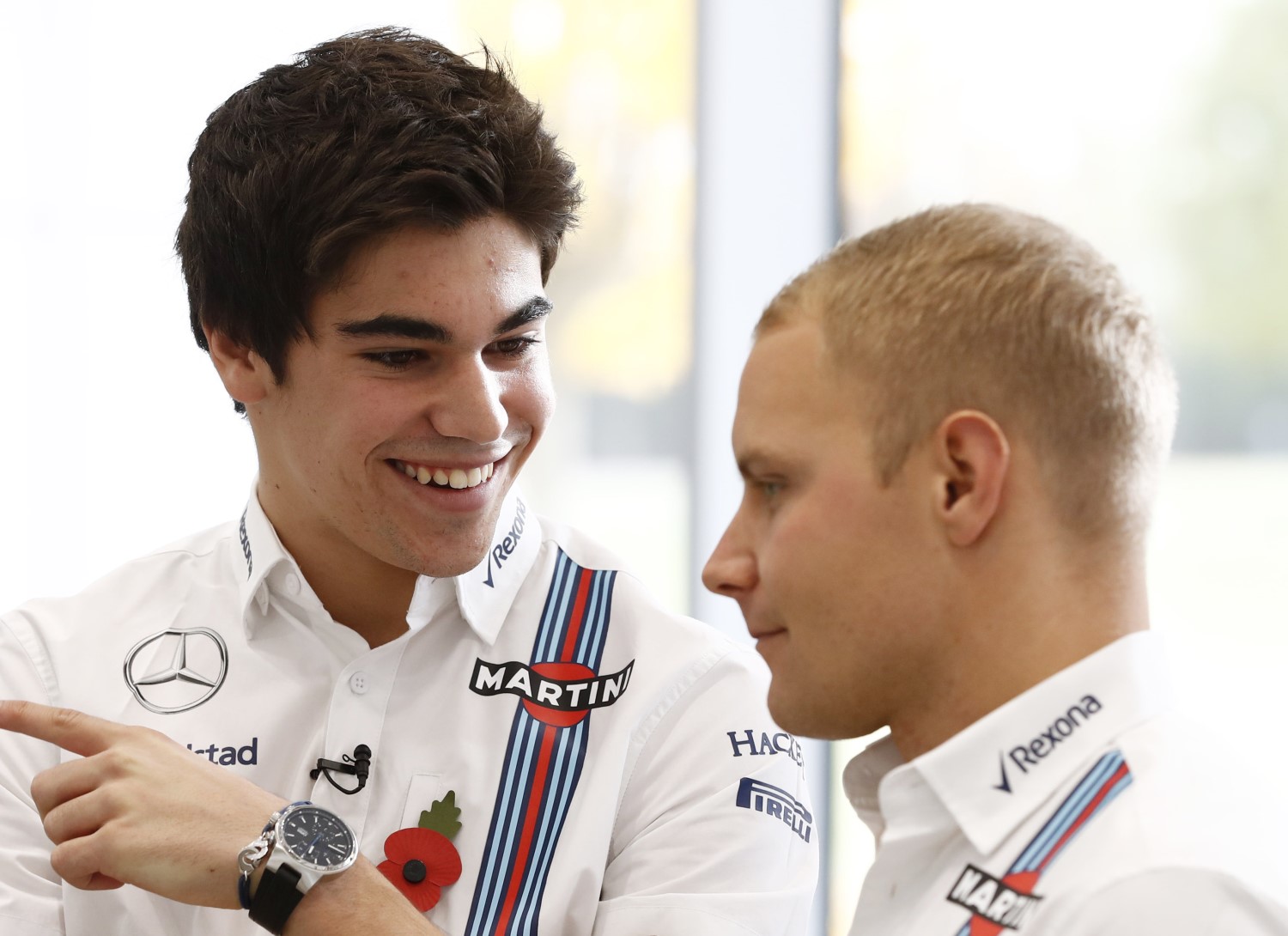 Lance Stroll (L) - His dad bought half the team so his son could drive