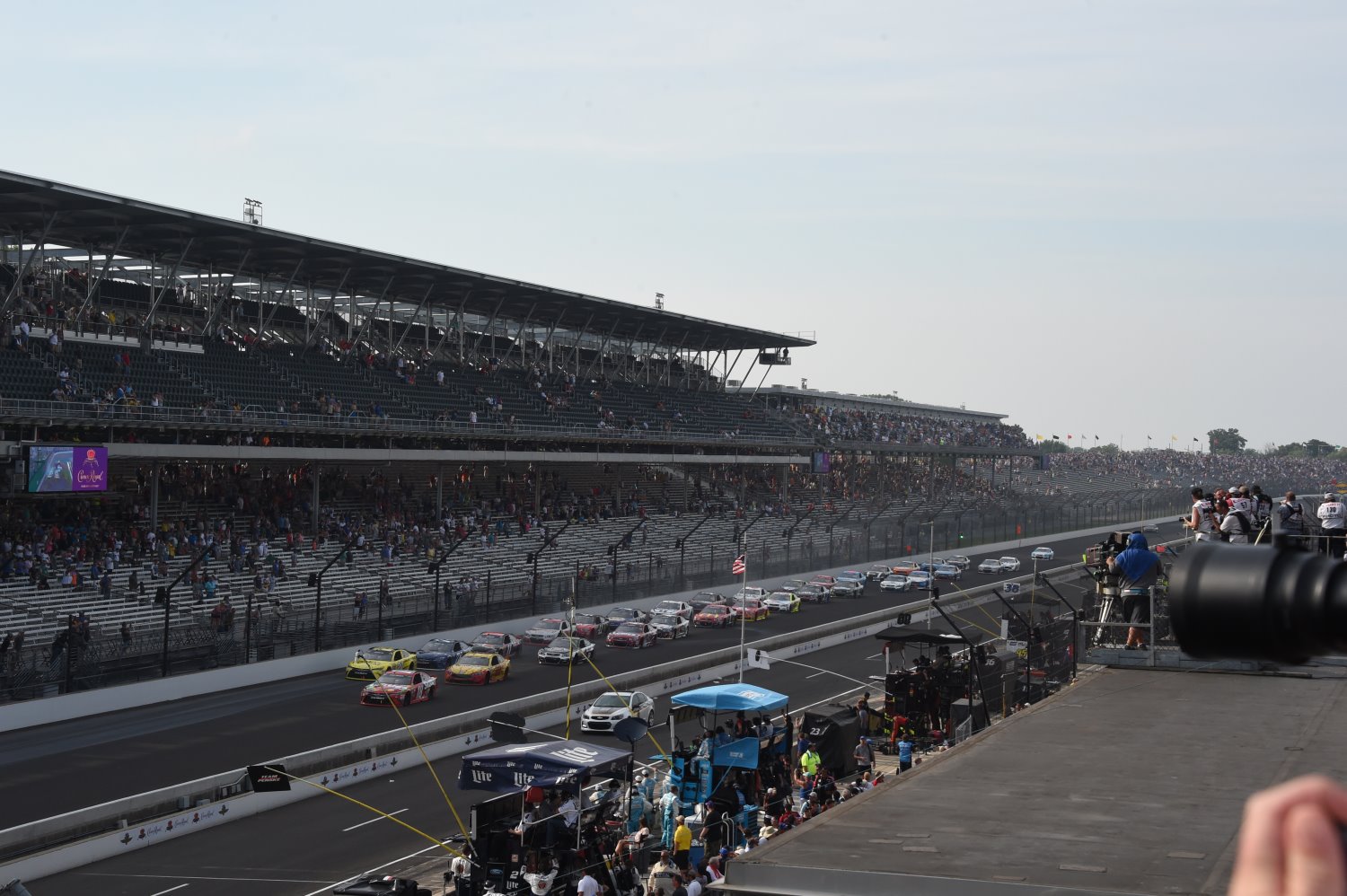 The grandstands will be even more empty