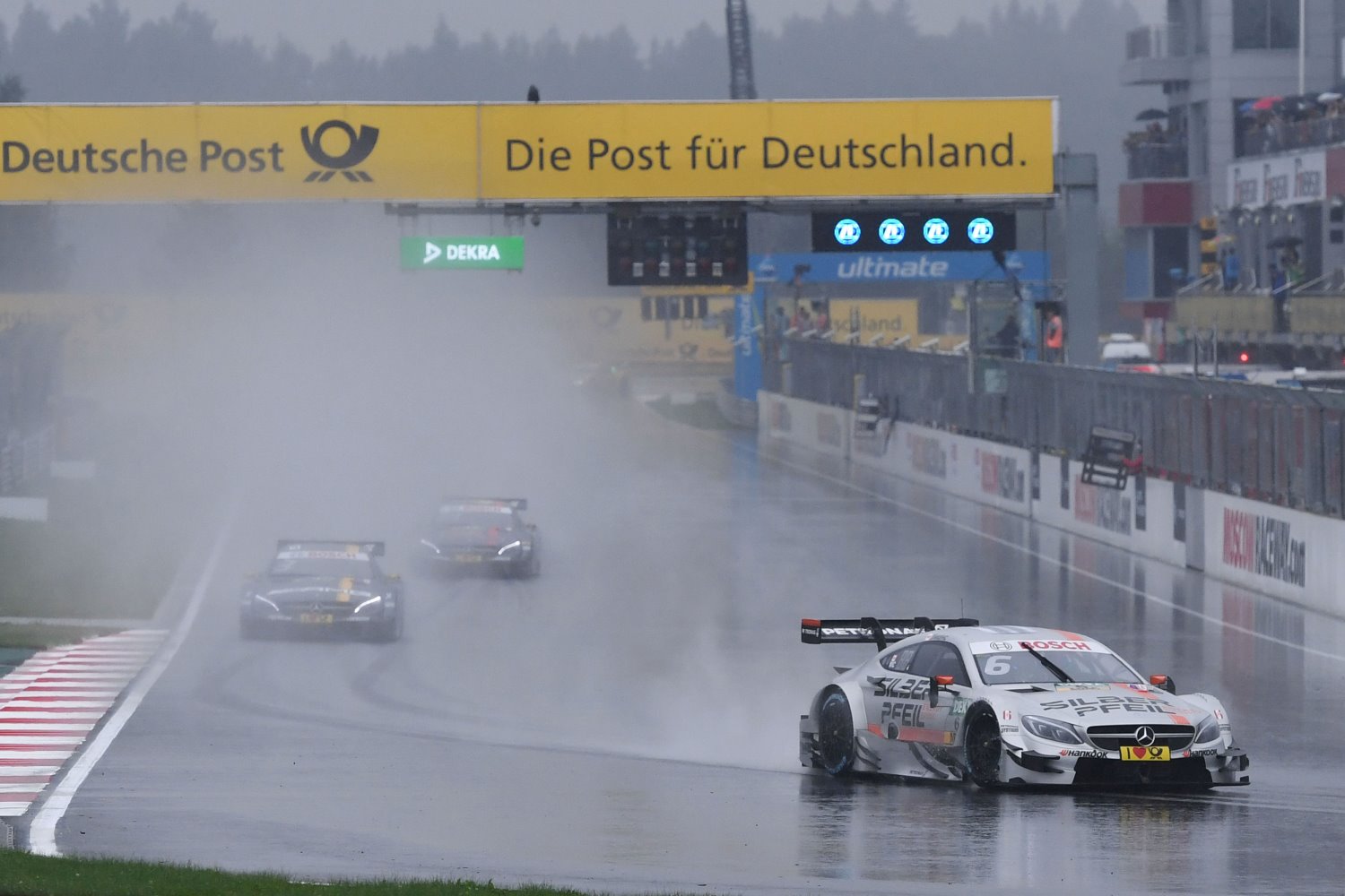 The Moscow race weekend was wet this year