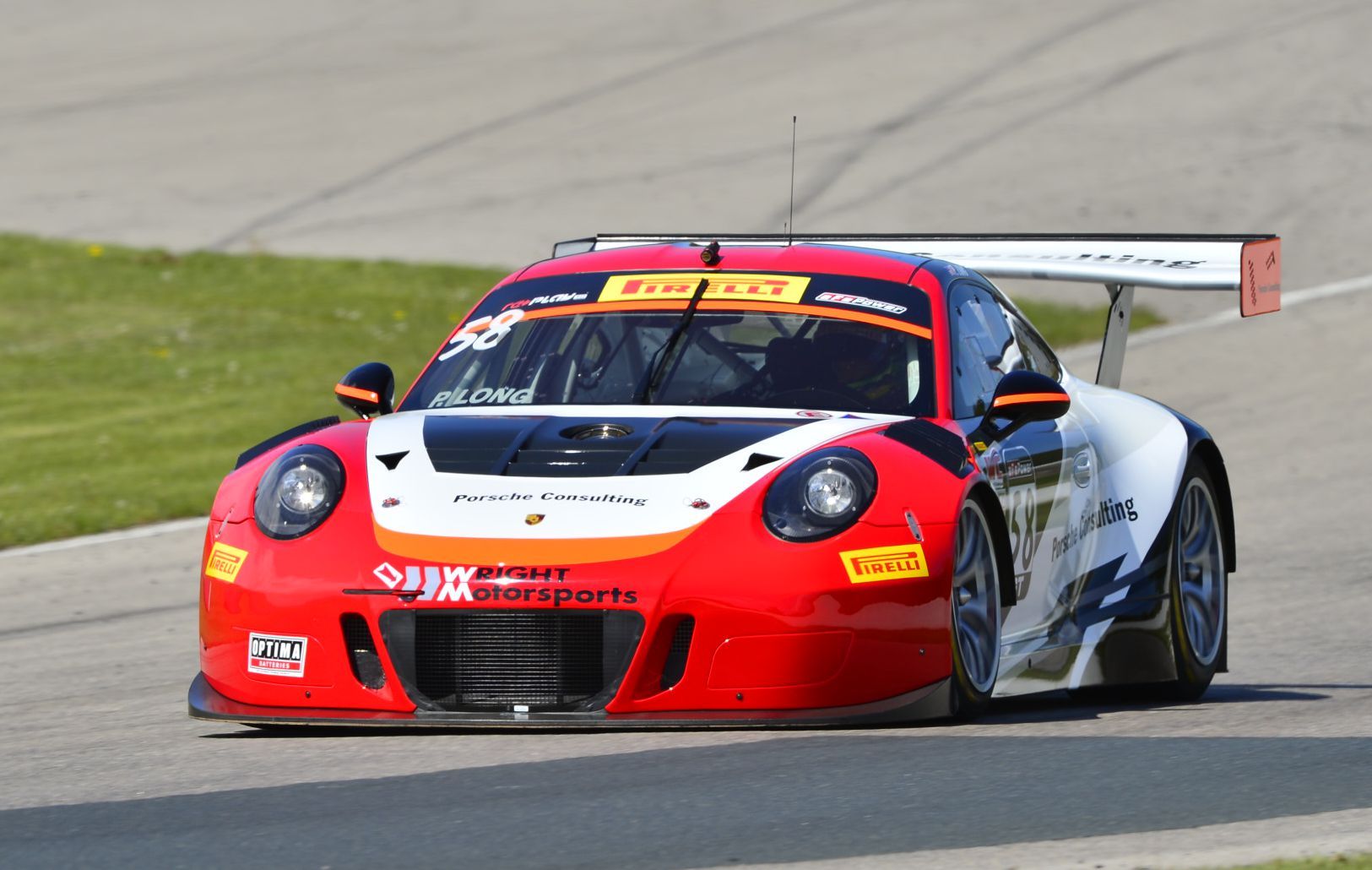 Long's Wright Motorsport Porsche