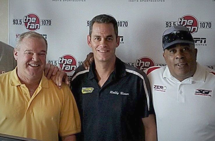 Willy T. Ribbs (R) and Al Jr. and Robby Unser Forming a Trans-Am Team